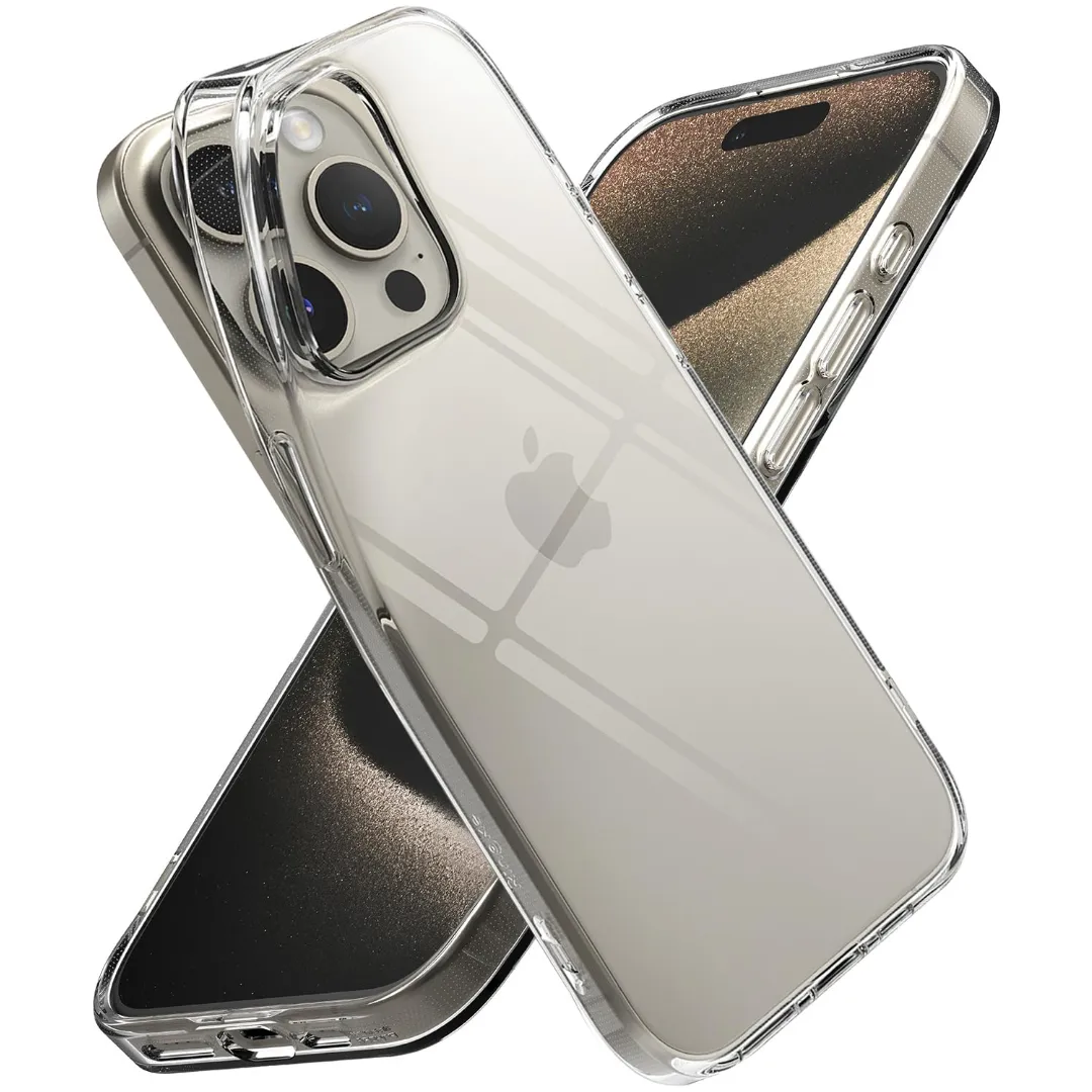For Apple Iphone 15 / Iphone 15 Plus / Iphone 15 Pro / Iphone 15 Pro Max 2023 Case Slim Fit Soft Clear Tpu Shockproof Shell Protective Cover For Apple Iphone Case Transparent Phone Cases & Covers Price in Bangladesh - Mobile.com.bd