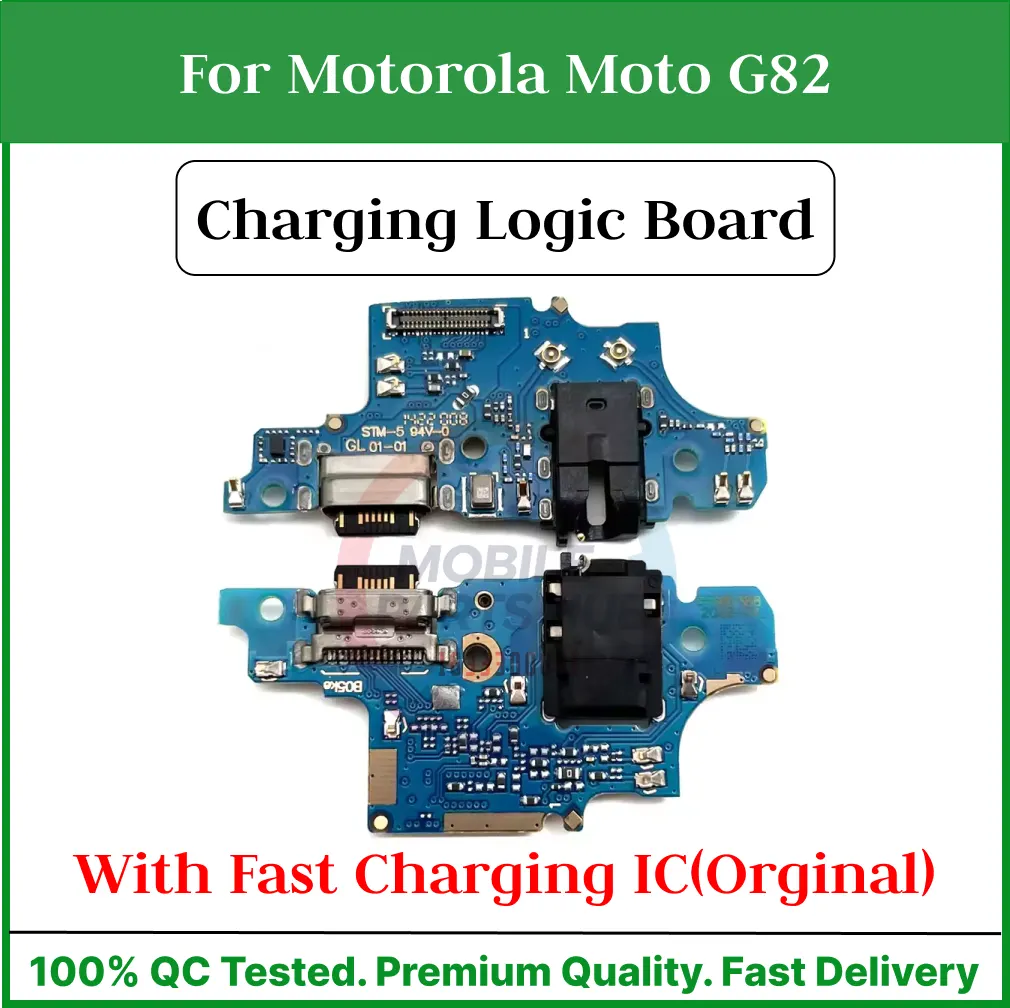 Charging Logic Board For Motorola Moto G82 power Charging Port For USB Plug PCB Dock Connector Replacement Parts Charging Port Parts Price in Bangladesh - Mobile.com.bd