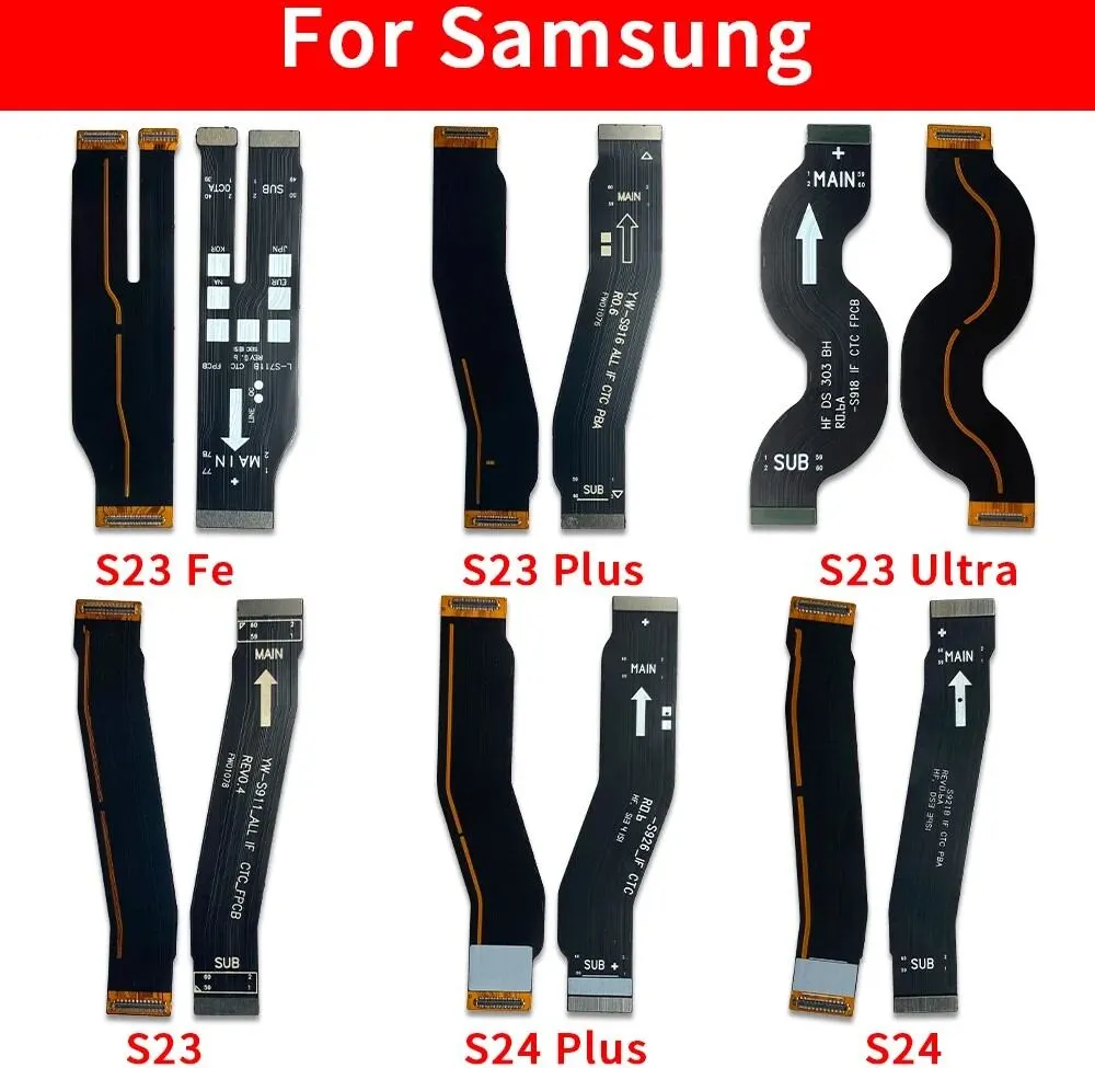 Main Motherboard (Main to SUB Board) Flex Cable for Samsung Galaxy S23 S23 FE S23 Plus S23 Ultra S24 S24 Plus S24 Ultra Main LCD (Display) Flex Cable Flex Cables Price in Bangladesh - Mobile.com.bd