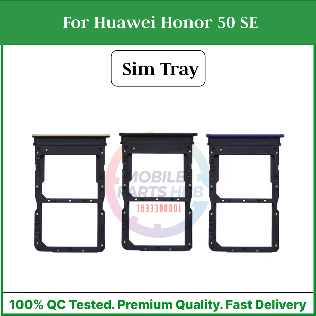 Huawei Honor 50 SE Sim Tray Micro SD Card Slot with Sim Ejector Pin Replacement Part Mobile Parts & Accessories Price in Bangladesh - Mobile.com.bd