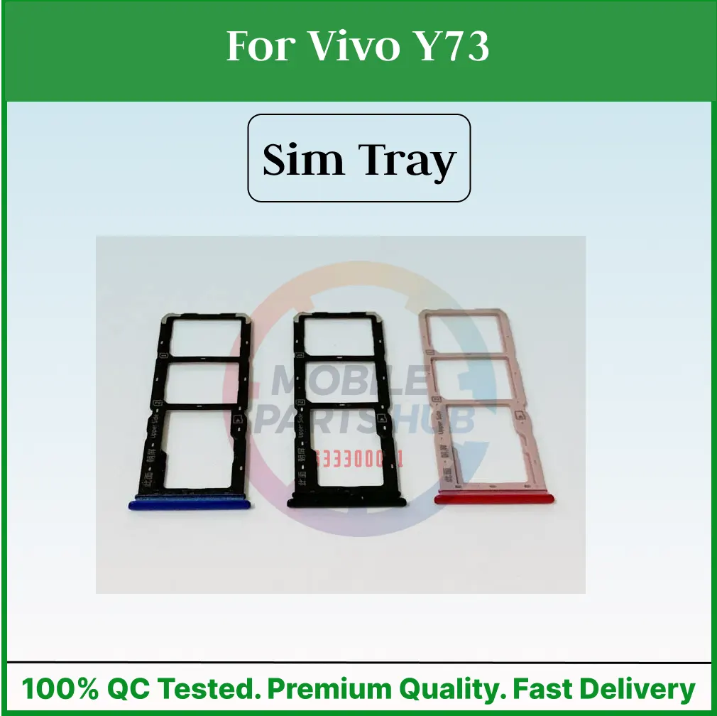 Vivo Y73 Sim Tray Micro SD Card Slot with Sim Ejector Pin Replacement Part Sim Trays & Ejector Pins Price in Bangladesh - Mobile.com.bd