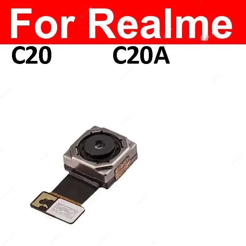 Rear Camera For Realme C20 / C20A Back View Main Big Backside Camera Module Flex Cable Replacement Repair Spare Parts Flex Cables Price in Bangladesh - Mobile.com.bd