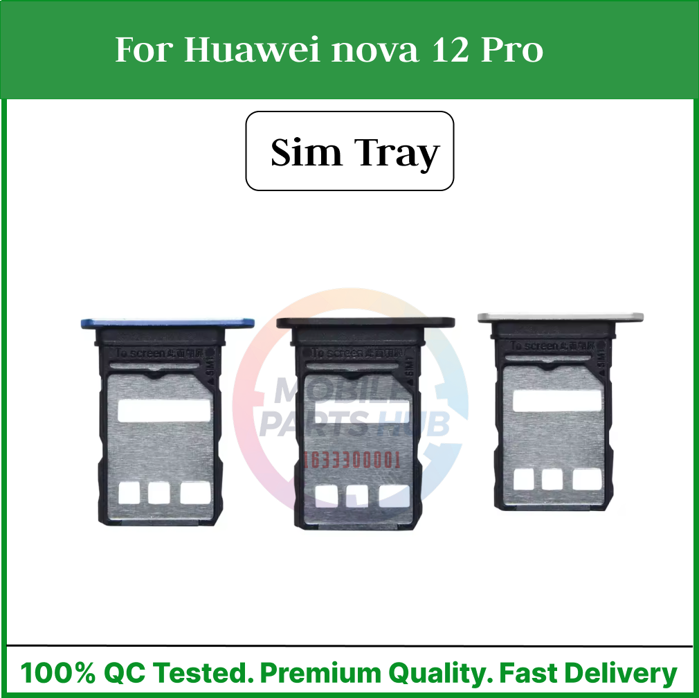  Huawei nova 12 Pro Sim Tray Micro SD Card Slot with Sim Ejector Pin Replacement Part Mobile Parts & Accessories Price in Bangladesh - Mobile.com.bd