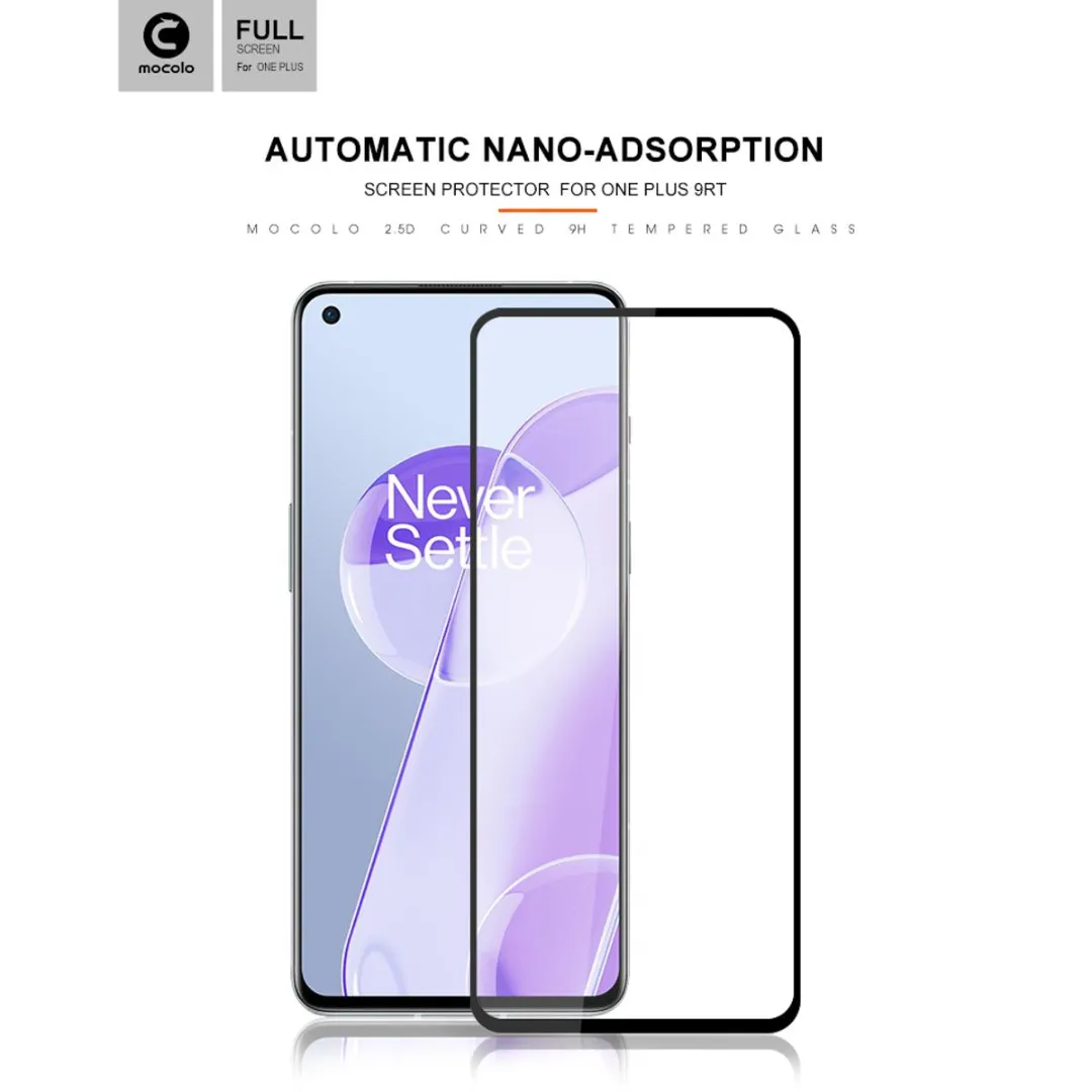 For Oneplus 9Rt 5G- Premium Full Cover Og Glass Hd Clear Tempered Gorilla Glass Screen Protector.