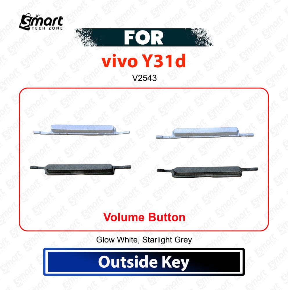 vivo Y31d Volume Button Keys - Volume Up Down External Side Key Buttons Replacement Repair Spare Parts (V2543) Power Volume Flex Price in Bangladesh - Mobile.com.bd