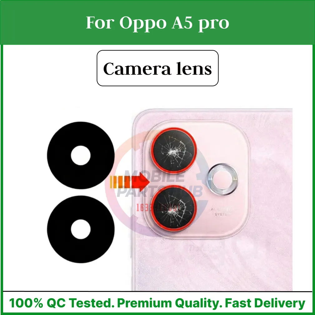 Camera Main Glass Lens for Oppo A5 pro Replacement Part (Not Tempered Camera Glass Protector) Mobile Parts & Accessories Price in Bangladesh - Mobile.com.bd