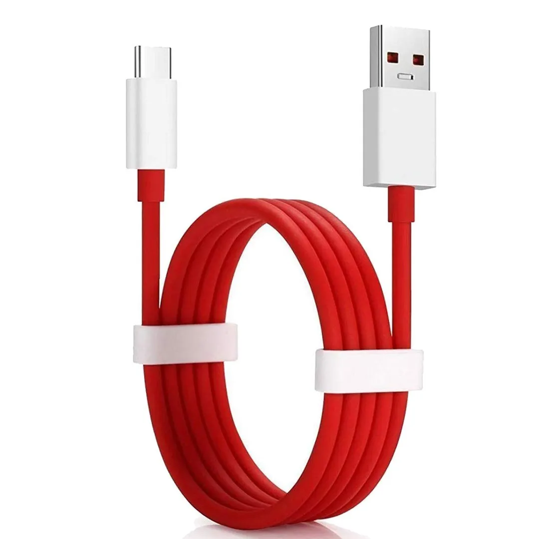 Oneplus Fast Charging USB Type C Data Cable 100cm 6A for OnePlus 7Pro 7 6T 6 5T 5 Cables Price in Bangladesh - Mobile.com.bd