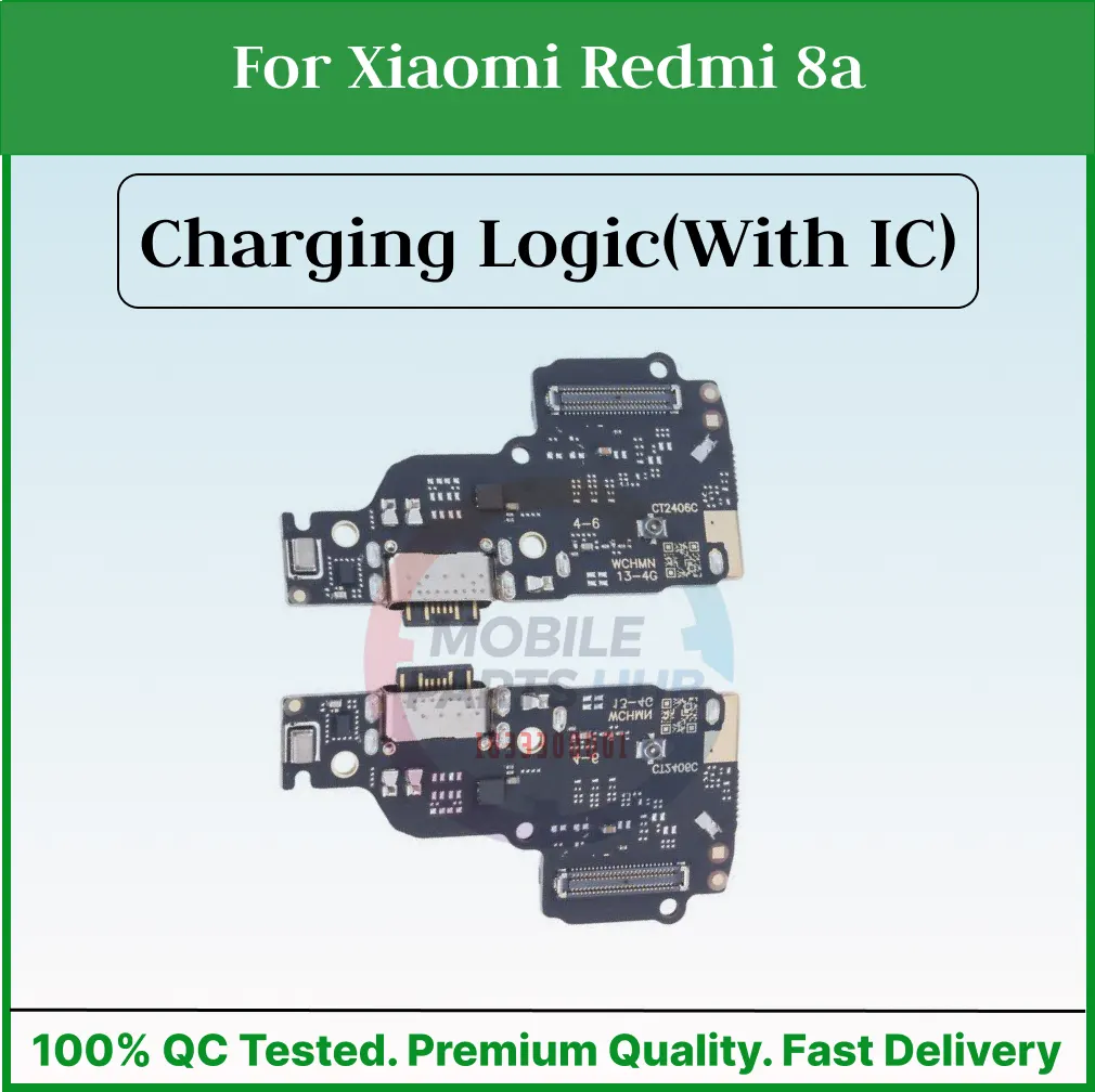 Charging Logic Board For Xiaomi Redmi 8a Charging Port USB Plug PCB Dock Connector Spare Replacement parts Charging Port Parts Price in Bangladesh - Mobile.com.bd