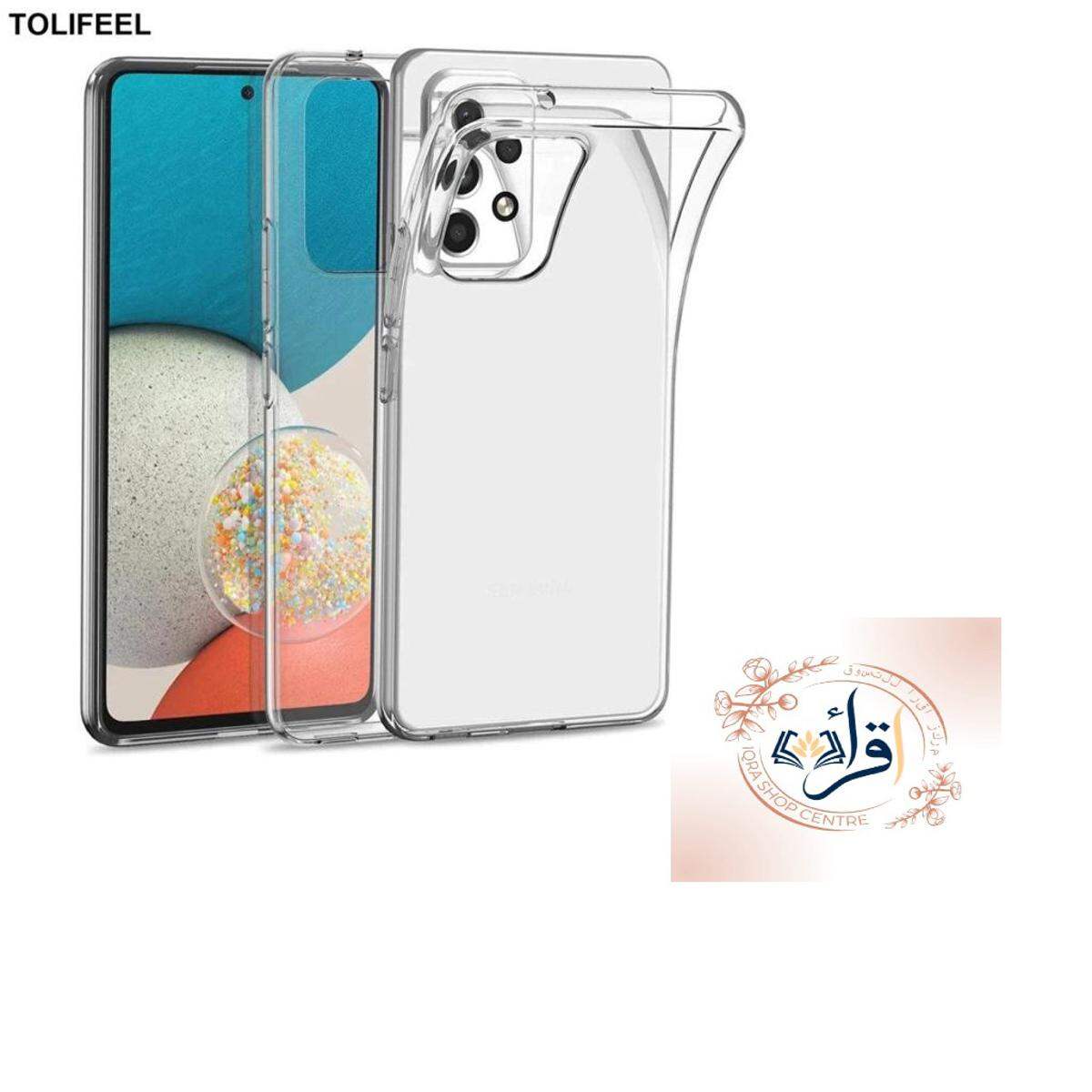 Samsung Galaxy A33 5G Premium Silicone Case Crystal Clear Soft TPU Ultra-Thin Transparent Flexible Protective Mobile Phone Back Cover