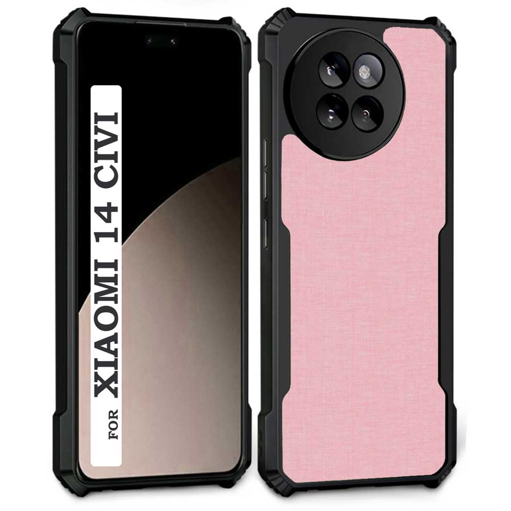 Xundd Back Cover for Redmi Civi 4 Pro Transparent Hybrid Hard PC Back Bumper