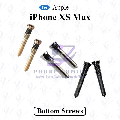 For Apple iPhone XS Max New Bottom Screw Pentalobe Dock Connector Screw Replacemnt Parts Charging Logic Board Price in Bangladesh - Mobile.com.bd