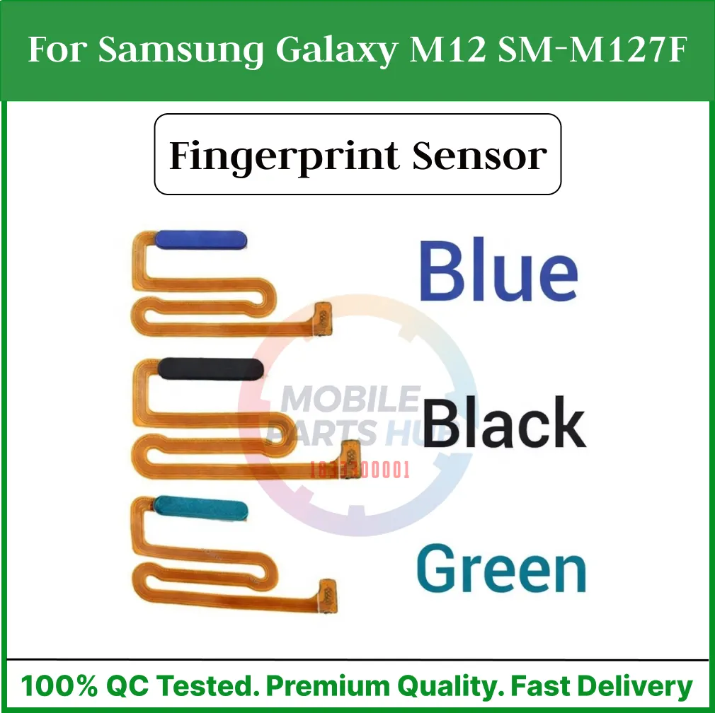 For Samsung Galaxy M12 SM-M127F Fingerprint Sensor with Flex Cable Price in Bangladesh - Mobile.com.bd