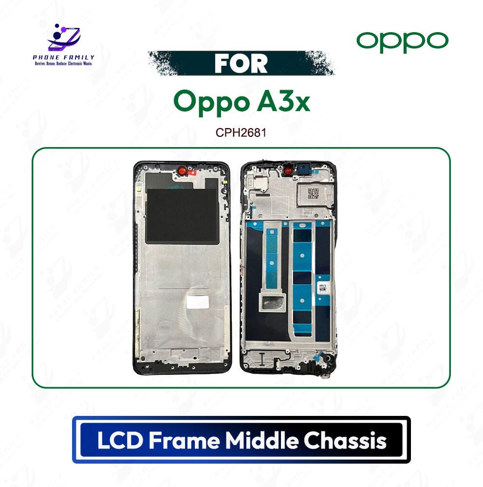 Oppo A3x 5G LCD Display Combo With Touch Screen & Frame – High Quality Replacement Part CPH2681 - Price in Bangladesh