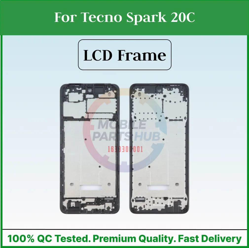 For Tecno Spark 20C Front LCD Frame Middle Chassis Housing - Price in Bangladesh