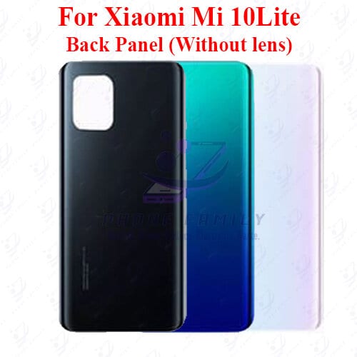For Xiaomi Mi 10 Lite Back Panel/Backshell/ Casing With Logo-All Colors Available Price in Bangladesh - Mobile.com.bd