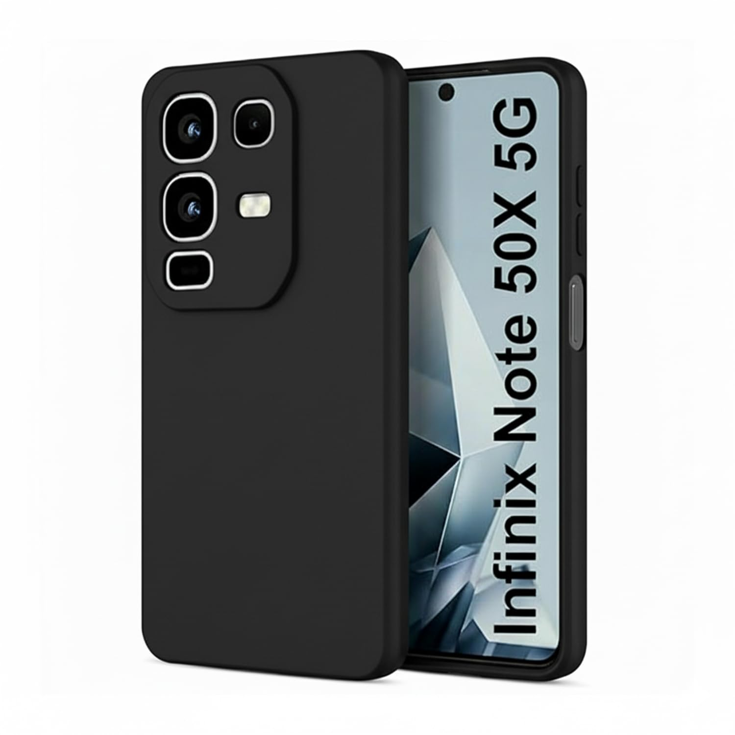 Original Premium Liquid Silicone Phone cover for Infinix Note 50x 5G Back Cover