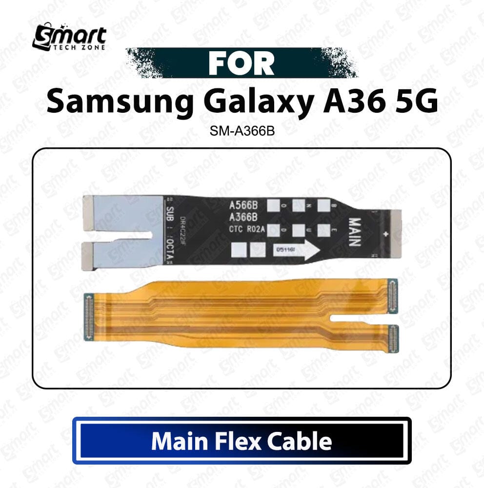 Samsung Galaxy A36 5G Main Board Motherboard Flex Cable - Main Ribbon Connection Cable Replacement Repair Spare Parts For SM-A366B - Price in Bangladesh