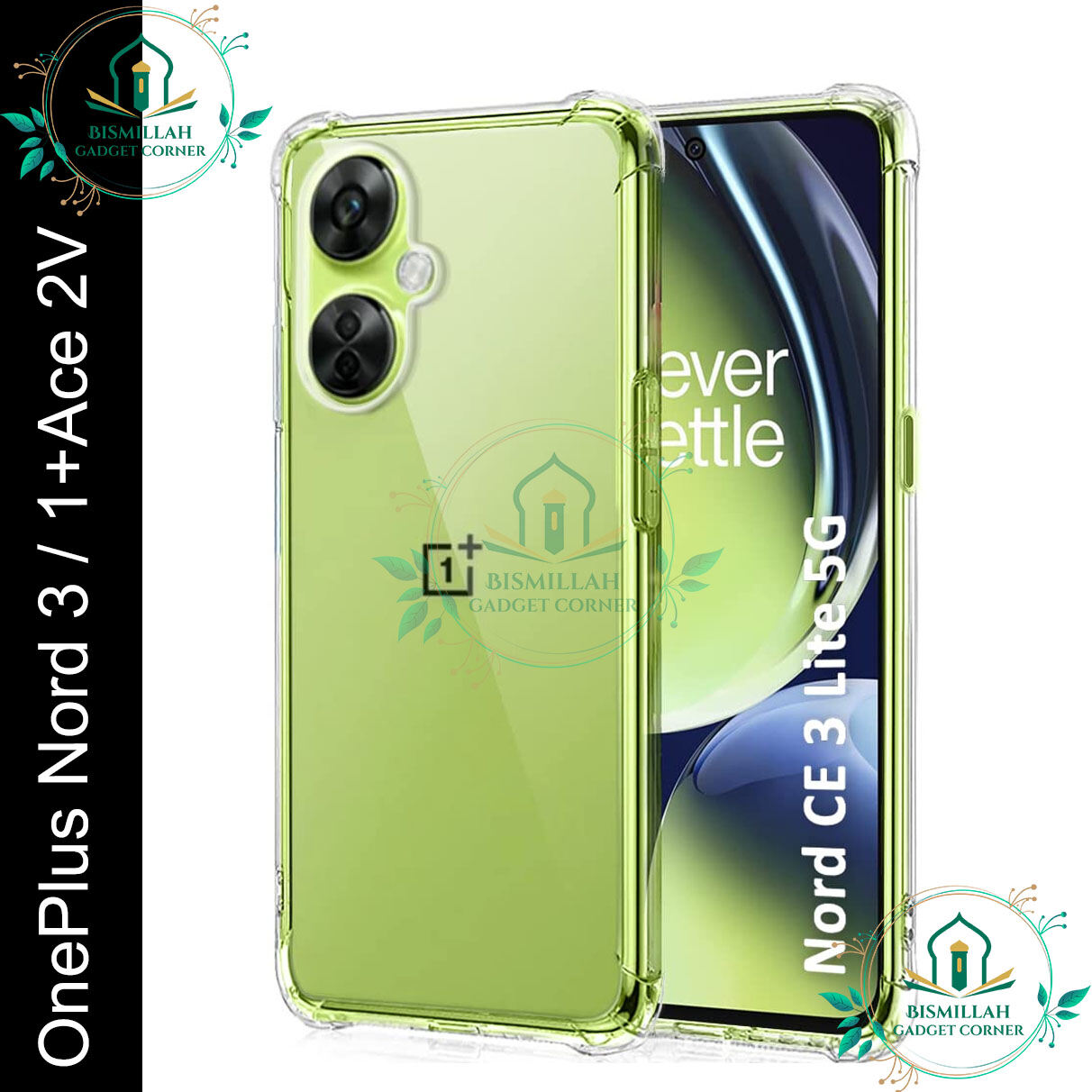 OnePlus Transparent back cover For Oneplus Nord 3 5g / OnePlus Ace 2V Luxury transparent Protect Back Cover Soft Case 1+Nord 3 5g / 1+ Ace 2V Case & Cover Price in Bangladesh - Mobile.com.bd