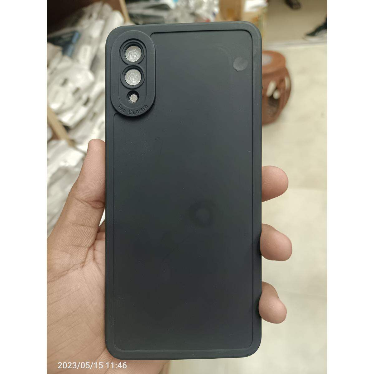 Samsung Galaxy A02 / Samsung Galaxy M02 - Camera Lens Protection Very Soft Glossy Premium Silicone Back Case Cover