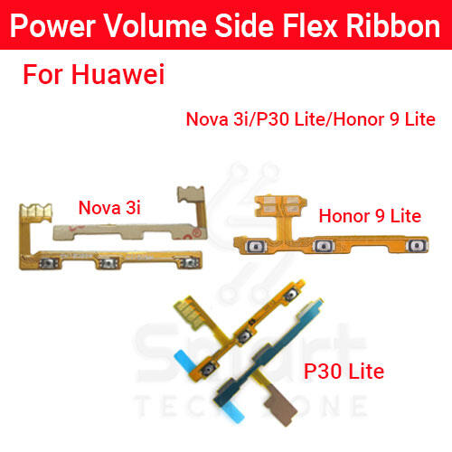 Huawei Nove 3i P30 Lite Honor 9 Lite Power on / off Switch Button Side Volume Up Down Buttons Flex Cable Replacement Parts Price in Bangladesh - Mobile.com.bd