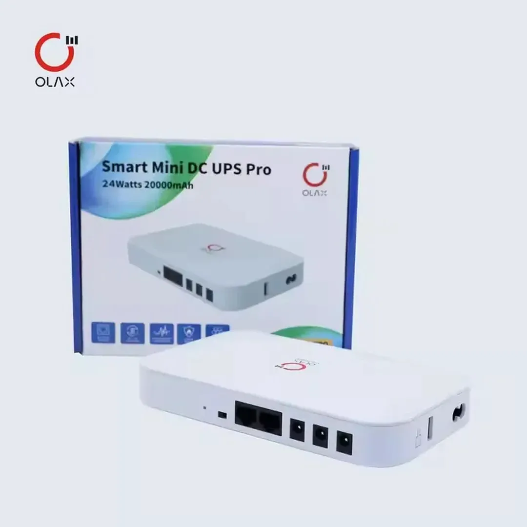 Olax D8 Pro 24W 20000mAh Smart Mini DC UPS Pro(36 months replacement warranty) Mobile Accessories Price in Bangladesh - Mobile.com.bd