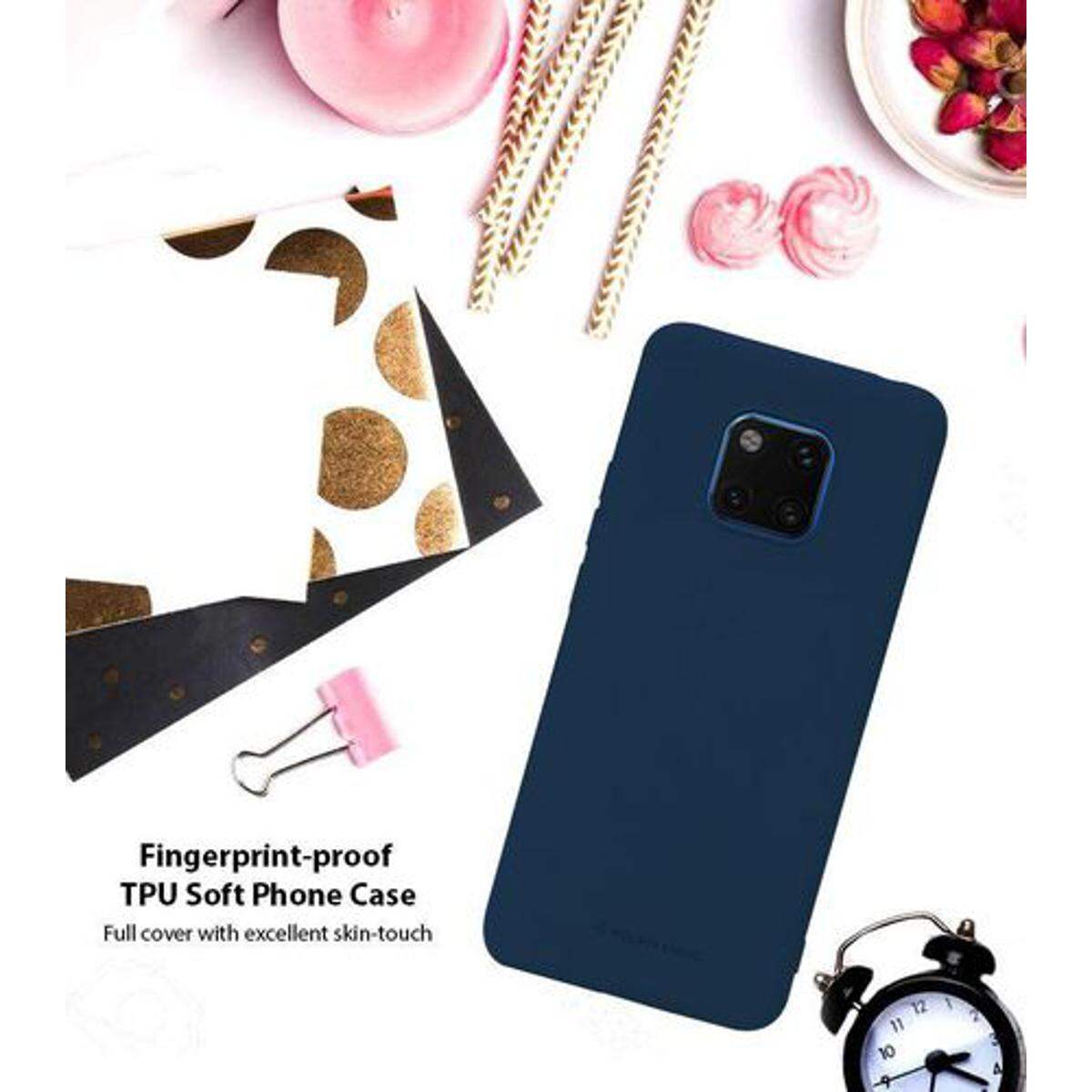 Huawei Silicone Phone Case On For Huawei Mate 20 X Mate 20 Pro Candy Color Black Soft Tpu Back Cover Fundas Mate20X Mate20 Pro Case & Cover Price in Bangladesh - Mobile.com.bd