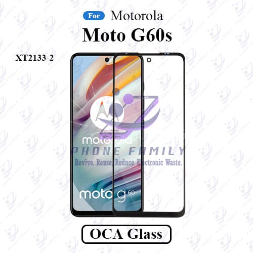 For Motorola Moto G60s XT2133-2 Display Touch Screen Front Glass Lens + Lamination OCA , Not Tempered Glass Protector Oca Glass Price in Bangladesh - Mobile.com.bd