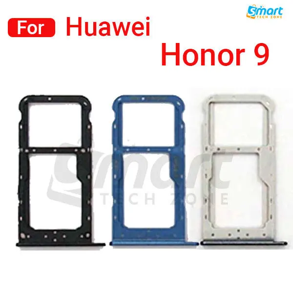 For Huawei Honor 9 Sim Tray Micro SD Card Slot with Sim Ejector Pin Replacement Part - Price in Bangladesh