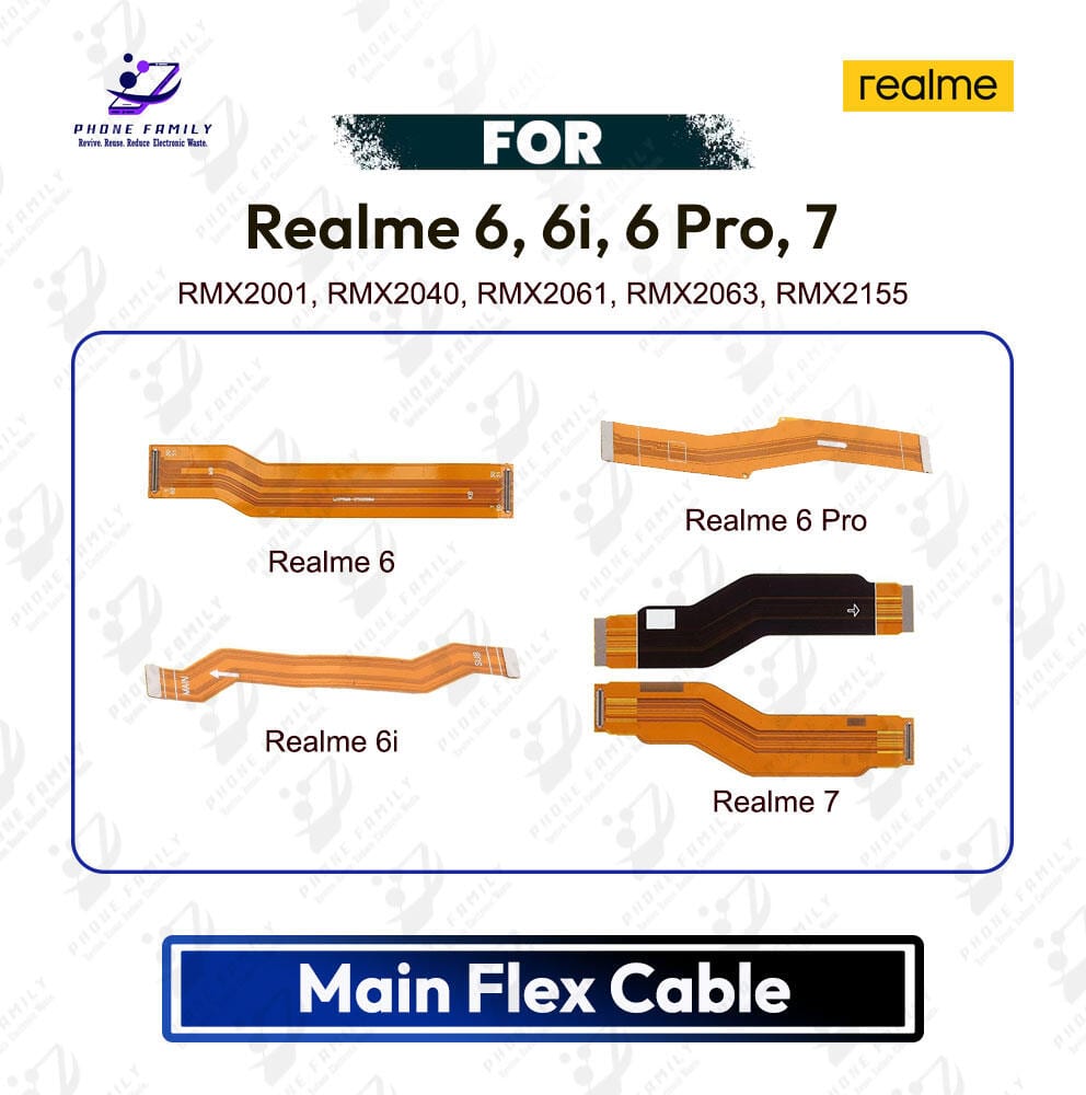 Realme 6, 6i, 6 Pro, 7 Main Board Motherboard Connector Flex Cable - Price in Bangladesh