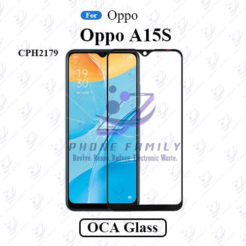 For Oppo A15S CPH2179 LCD Display Touch Screen Front Glass Lens + Lamination OCA Oca Glass Price in Bangladesh - Mobile.com.bd