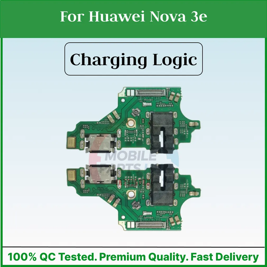 Charging Logic Board For Huawei Nova 3e Charging Port USB Plug PCB Dock Connector Spare parts Charging Port Parts Price in Bangladesh - Mobile.com.bd