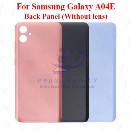 For Samsung Galaxy A04E Back Panel/Backshell/ Casing +Side Button With Logo-All Colors Available Price in Bangladesh - Mobile.com.bd