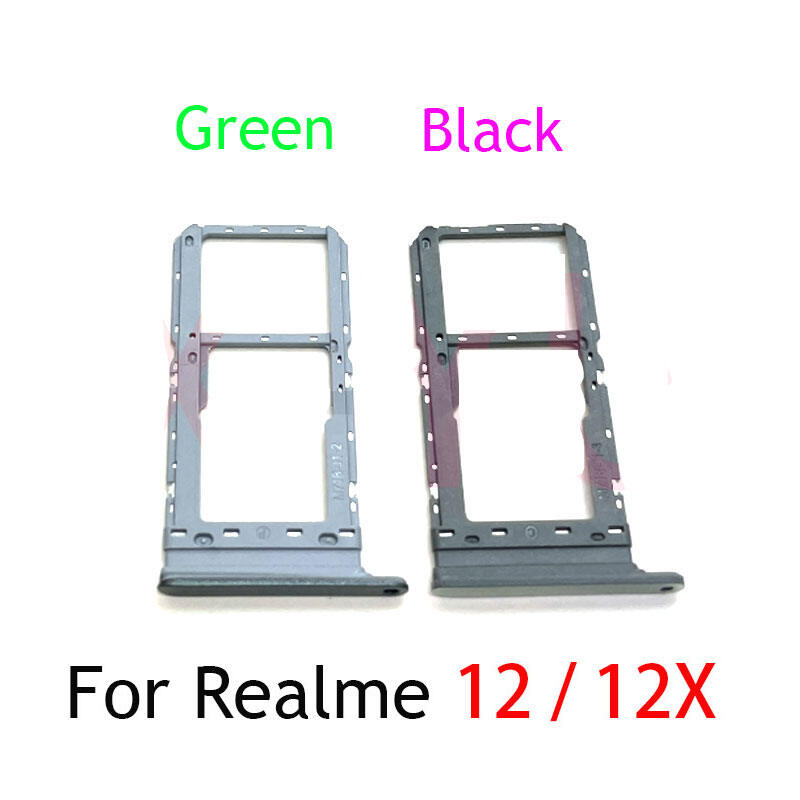Realme 12/12x Sim Tray Micro SD Card Slot with Sim Ejector Pin Replacement Part Replacement Parts Price in Bangladesh - Mobile.com.bd