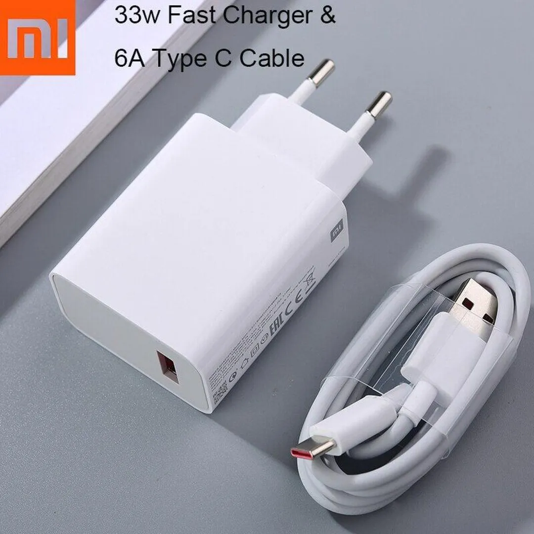 Xiaomi_MI_Redmi 33W Type C Fast Charger Chargers Adapters Price in Bangladesh - Mobile.com.bd
