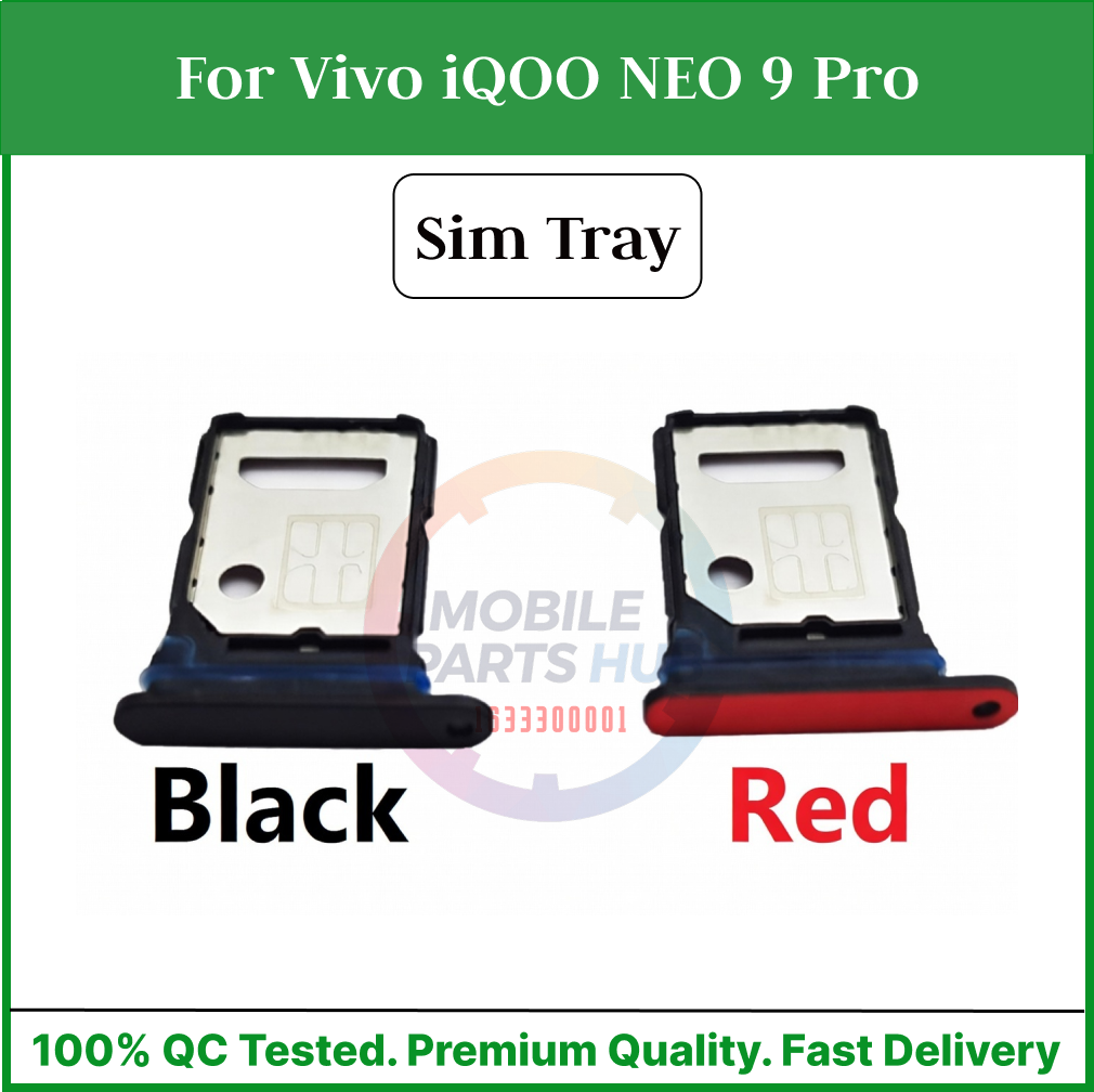 Vivo iQOO NEO 9 Pro Sim Tray Micro SD Card Slot with Sim Ejector Pin Replacement Part Mobile Parts & Accessories Price in Bangladesh - Mobile.com.bd