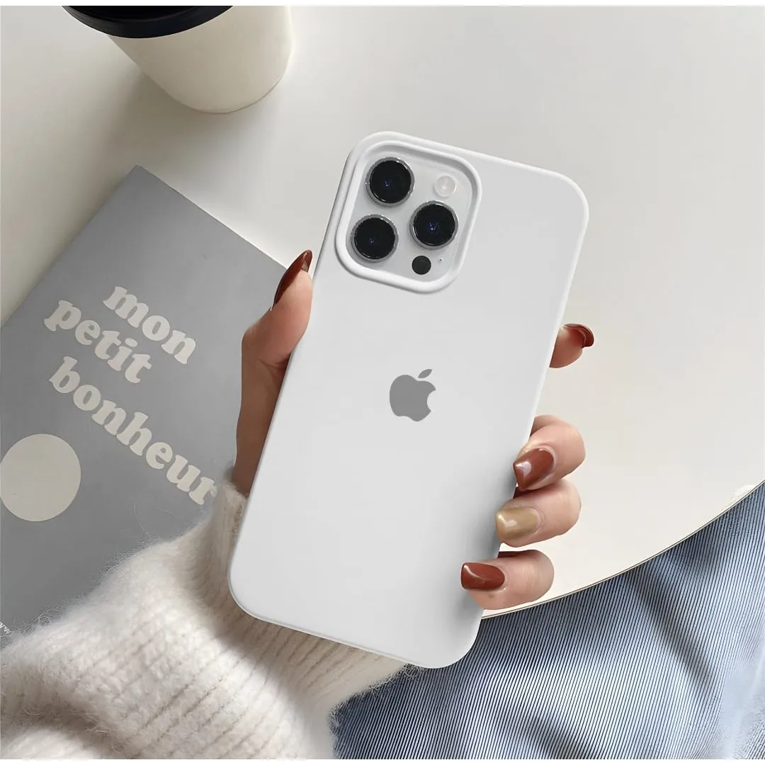Silicone Case For Apple Iphone 15 Pro Max 6.7 2024 Phone Cases & Covers Price in Bangladesh - Mobile.com.bd