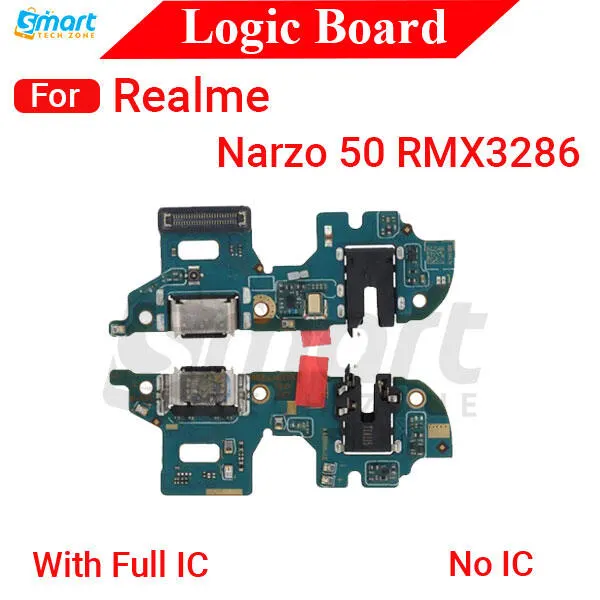 Charging Logic Board For Realme Narzo 50 RMX3286 Charging Port USB Plug PCB Dock Connector Spare parts - Price in Bangladesh