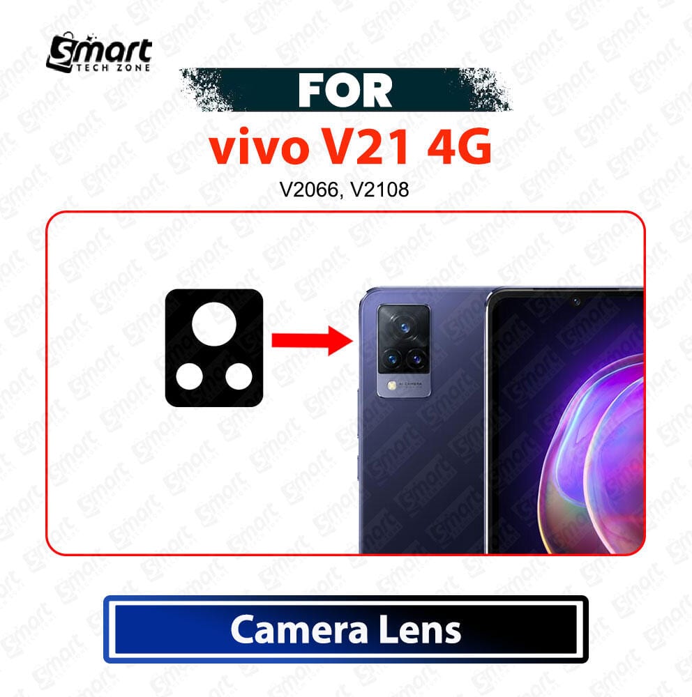 vivo V21 4G Main Camera Glass Lens Replacement Part – Rear Camera Lens (Not Tempered Glass Protector) For V2066, V2108 - Price in Bangladesh