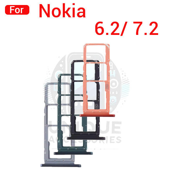 Nokia 6.2/ 7.2 Sim Tray Micro SD Card Slot with Sim Ejector Pin Replacement Parts - Price in Bangladesh