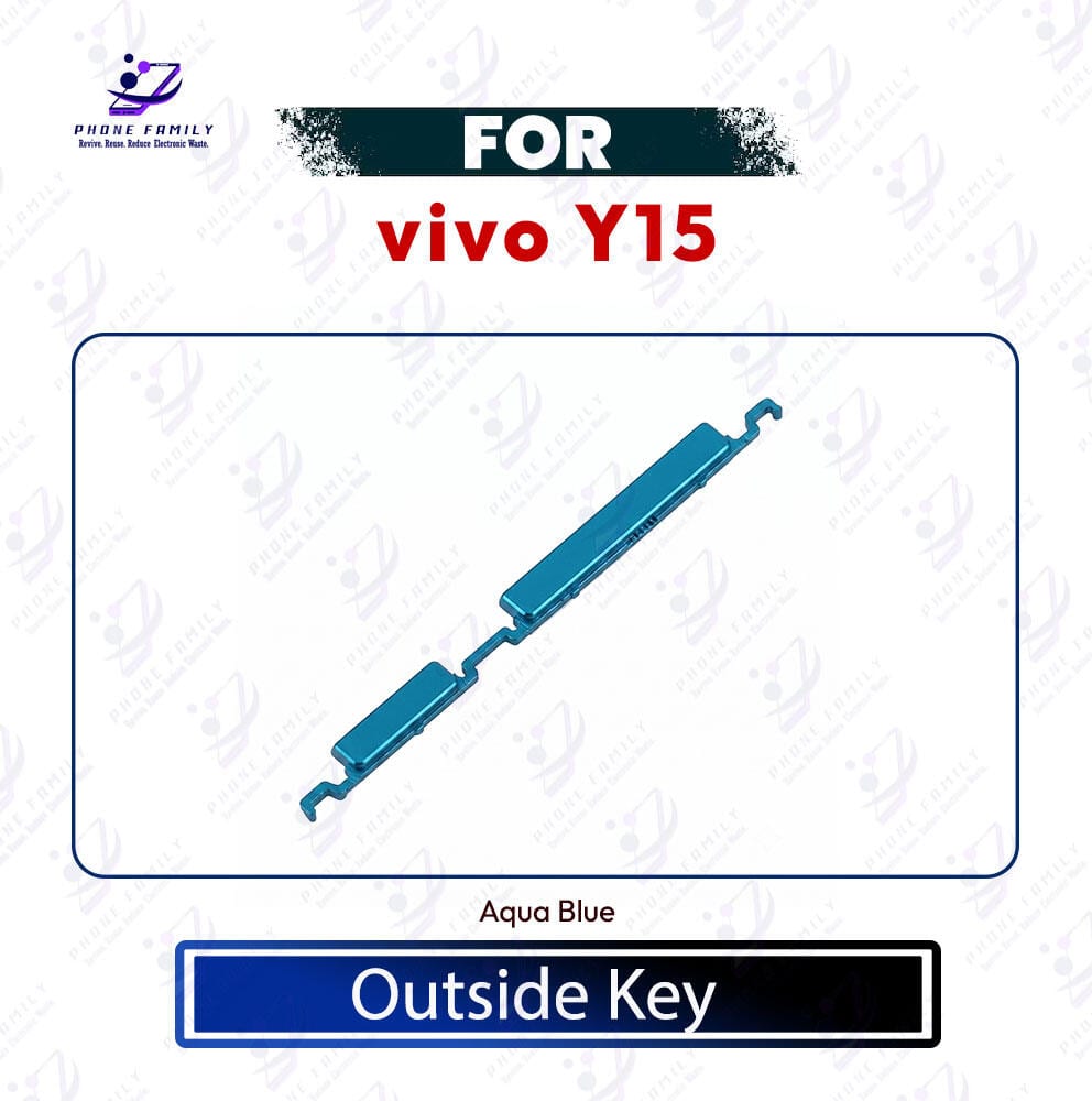 vivo Y15 Volume Button Out Side Key Replacement Part Power Volume Flex Price in Bangladesh - Mobile.com.bd