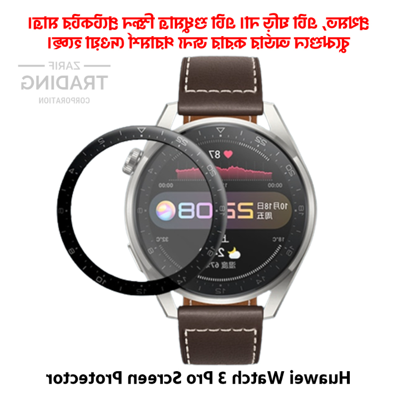 Huawei Watch 3 Pro Screen Protector PMMA Full Coverage HD Clear Ultra Thin Scratch Resistant Fingerprint Resistant Screen Protectors Price in Bangladesh - Mobile.com.bd