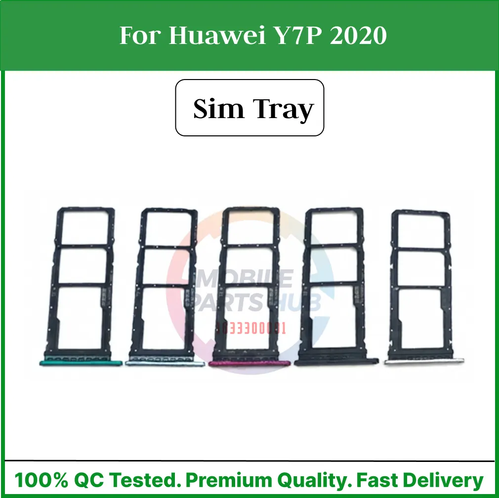 Huawei Y7P 2020 Nano Sim Card Tray Holder Sim Adaptor With Free Sim Ejector Pin Replacement Part Mobile Parts & Accessories Price in Bangladesh - Mobile.com.bd