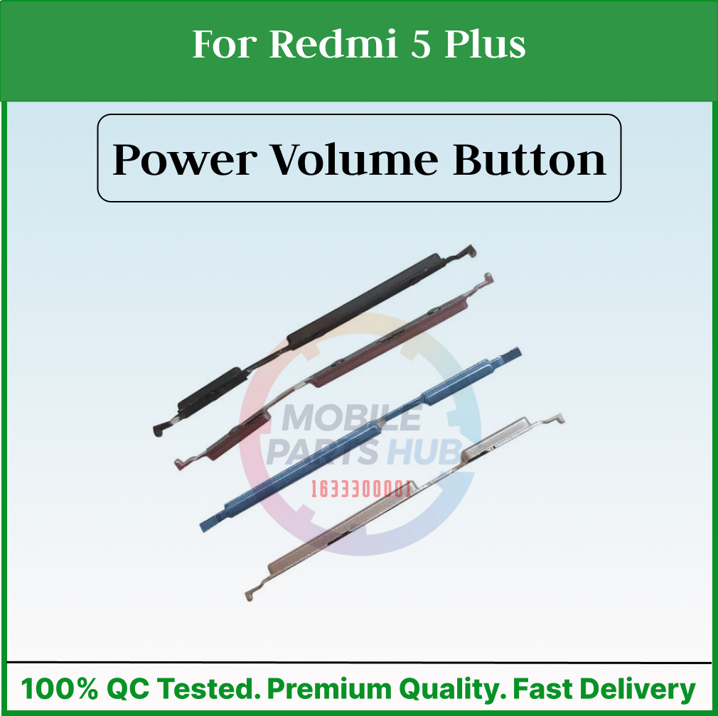 Power Volume Out Side Key Side Button For Redmi 5 Plus External Volume Button + Power ON OFF Mobile Parts & Accessories Price in Bangladesh - Mobile.com.bd