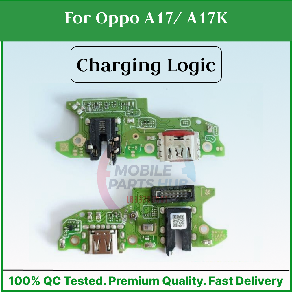 Charging Logic Board For Oppo A17/ A17K Charging Port USB Plug PCB Dock Connector Spare parts Mobile Parts & Accessories Price in Bangladesh - Mobile.com.bd