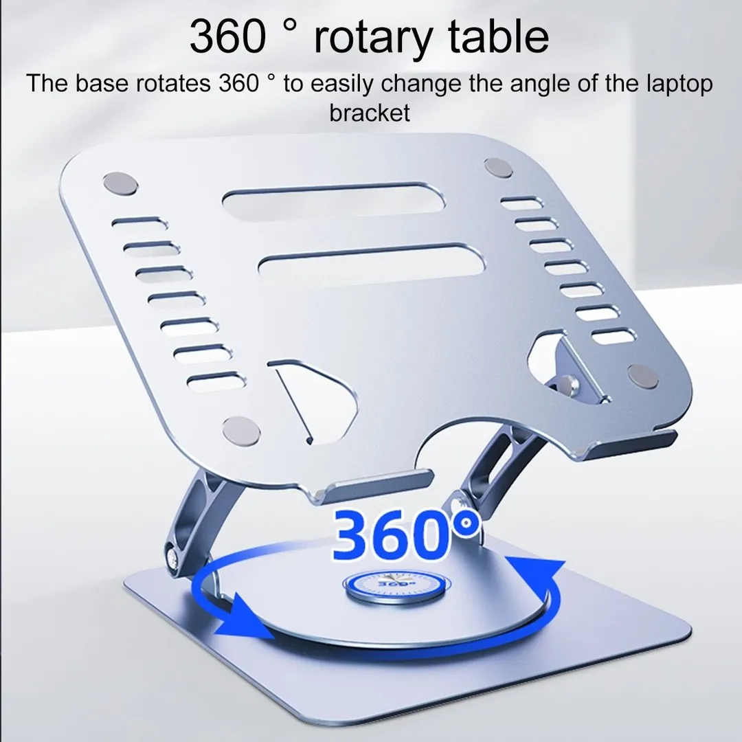 Portable Adjustable Laptop Stand 360° Rotatable Phone Holders & Stands Price in Bangladesh - Mobile.com.bd