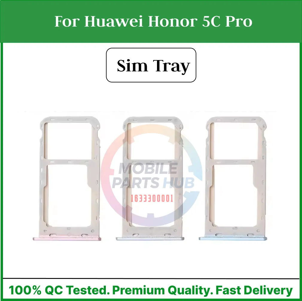 Huawei Honor 5C Pro Sim Tray Micro SD Card Slot with Sim Ejector Pin Replacement Part Sim Trays & Ejector Pins Price in Bangladesh - Mobile.com.bd