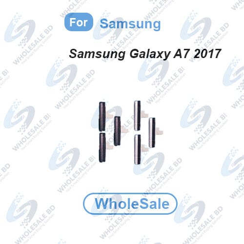 Power Volume Out Side Key Side Button For Samsung Galaxy A7 2017 (SM-A720F, SM-A720S) External Side Buttons Volume Control Button Outside Side Keys (Wholesale) Power Volume Flex Price in Bangladesh - Mobile.com.bd