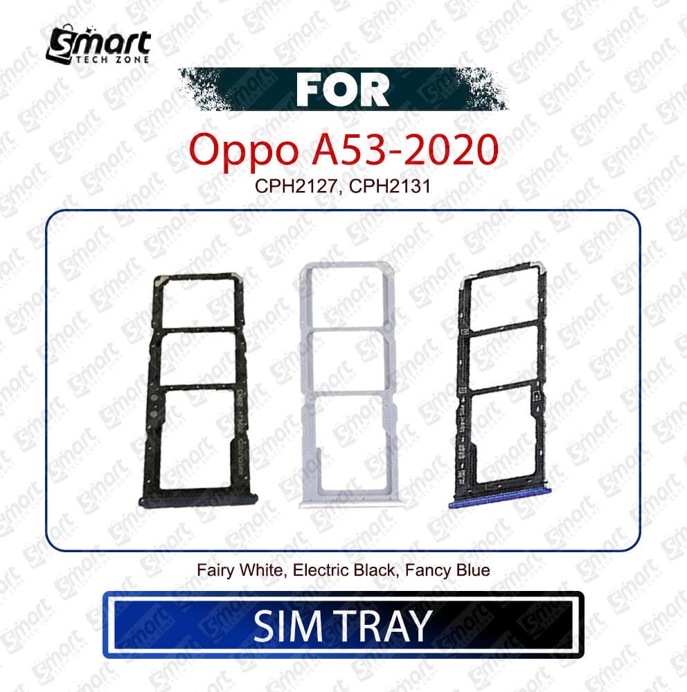 Oppo A53 - 2020 Sim Tray Sim Holder– Replacement Part Sim Card Tray Price in Bangladesh - Mobile.com.bd