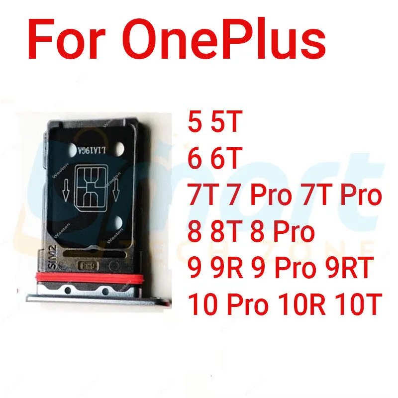 OnePlus 5 5T 6 6T 7T 7 Pro 7T Pro 8 8T 8 Pro 9 9R 9 Pro 9RT 10 Pro 10R 10T Sim Tray Micro SD Card Slot with Sim Ejector Pin Replacement Parts Sim Trays & Ejector Pins Price in Bangladesh - Mobile.com.bd