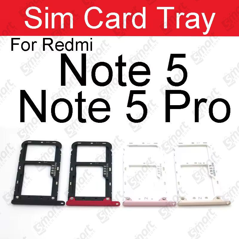Xiaomi For Xiaomi Redmi Note 5 5 Pro Sim Tray Micro SD Card Slot with Sim Ejector Pin Replacement Parts Sim Trays & Ejector Pins Price in Bangladesh - Mobile.com.bd
